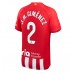 Günstige Atletico Madrid Jose Gimenez #2 Heim Fussballtrikot 2023-24 Kurzarm